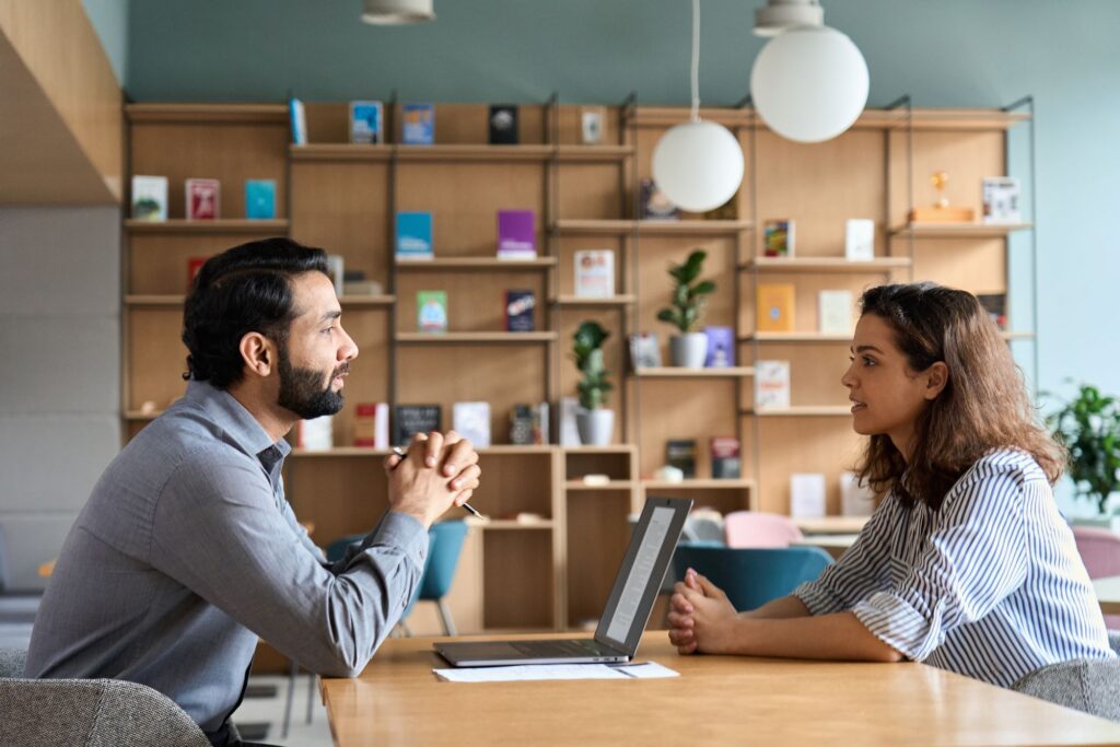 Leadership coach conversation